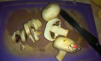 Режем грибы